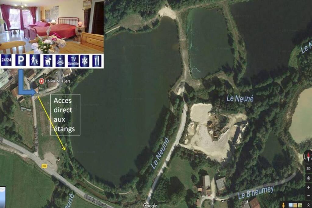 Les Gites De L Etang :Studio A 20 Mn De Gerardmer La Chapelle  Exterior photo